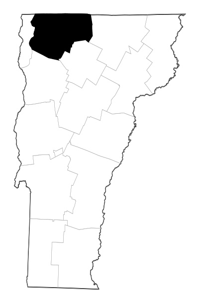 Franklin County in Vermont