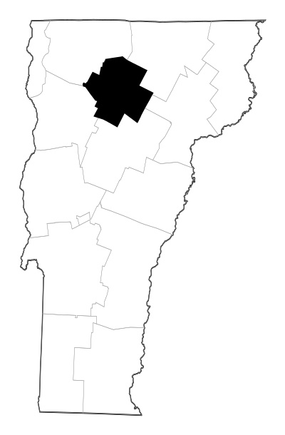 Lamoille County in Vermont