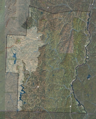 Windham County VT USGS imagery and topo map