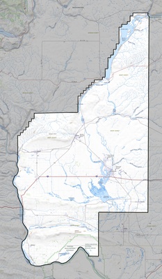 Grant County WA USGS topo map