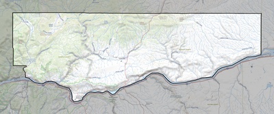 Klickitat County WA USGS topo map
