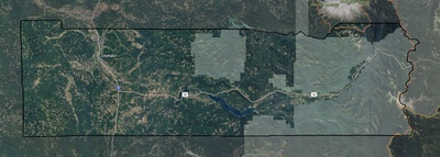 Lewis County WA USGS imagery and topo map