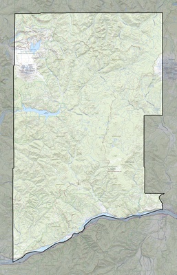 Skamania County WA USGS topo map