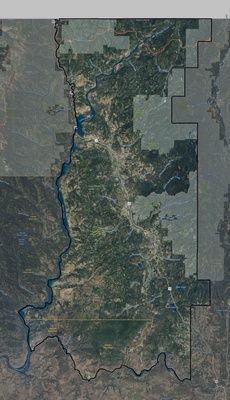 Stevens County WA USGS imagery and topo map
