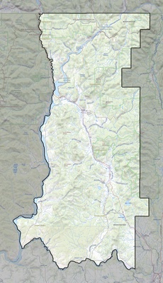 Stevens County WA USGS topo map
