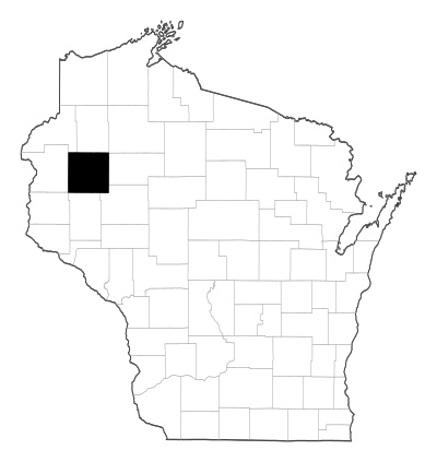 Barron County in Wisconsin