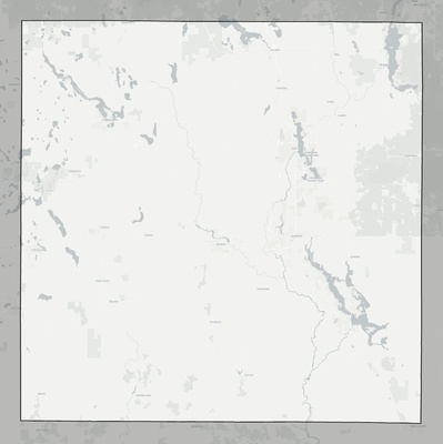 Barron County WI county basemap context