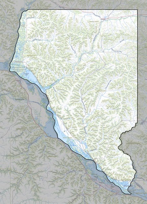 Buffalo County WI USGS topo map