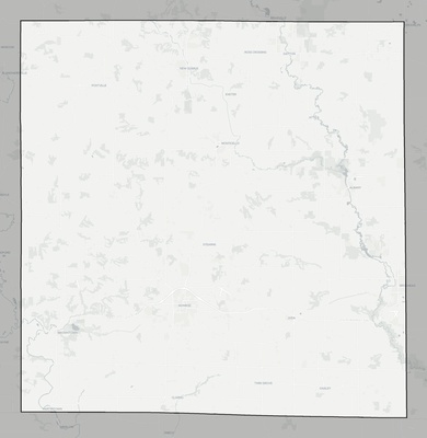 Green County WI county basemap context