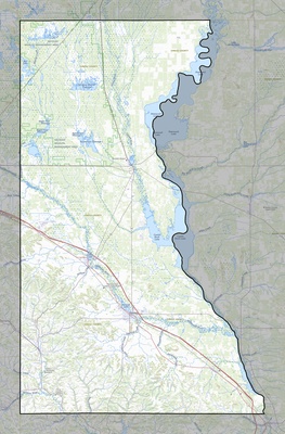 Juneau County WI USGS topo map