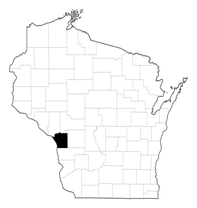 La Crosse County in Wisconsin