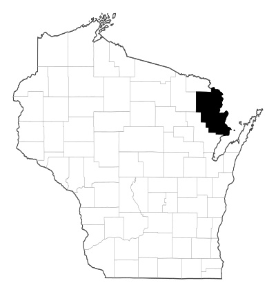 Marinette County in Wisconsin