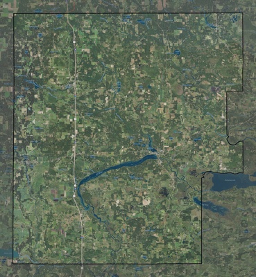 Marquette County WI USGS imagery and topo map