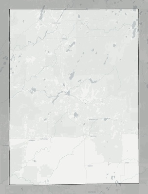 Price County WI county basemap context