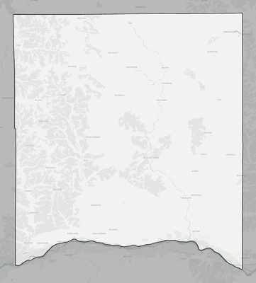 Richland County WI county basemap context