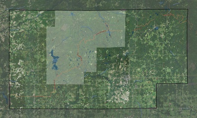 Taylor County WI USGS imagery and topo map