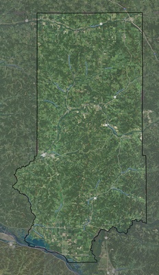 Trempealeau County WI USGS imagery and topo map