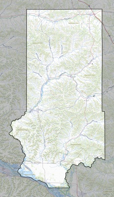 Trempealeau County WI USGS topo map