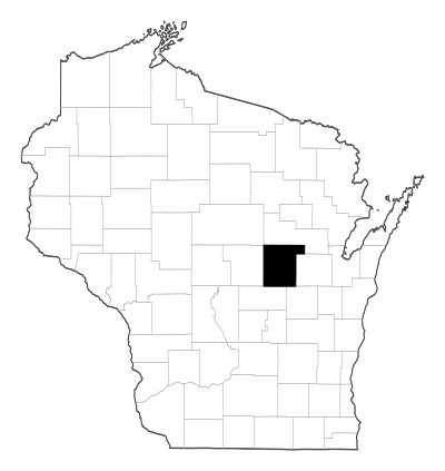 Waupaca County in Wisconsin