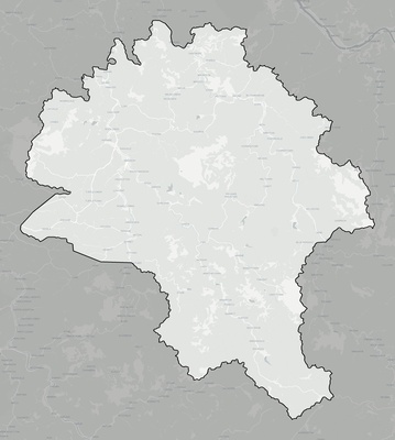 Boone County WV county basemap context