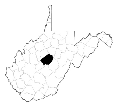 Braxton County in West Virginia