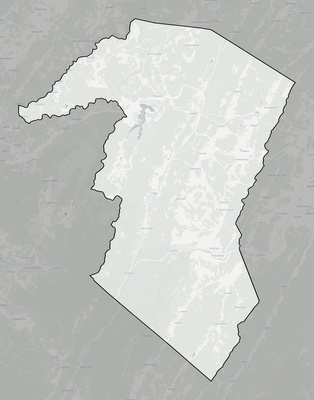 Grant County WV county basemap context