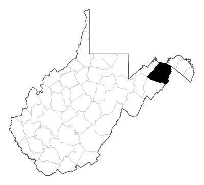 Hampshire County in West Virginia