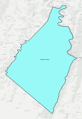 Jefferson County WV school district boundaries map