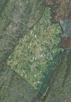 Jefferson County WV USGS imagery and topo map
