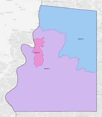 Marshall County WV townships and subdivisions map
