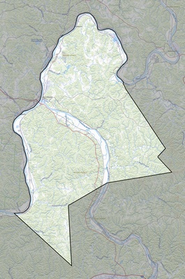 Mason County WV USGS topo map
