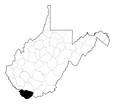McDowell County in West Virginia