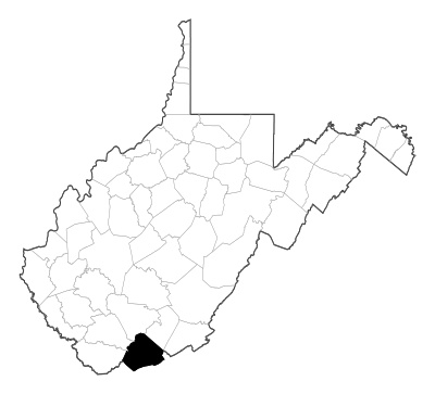 Mercer County in West Virginia