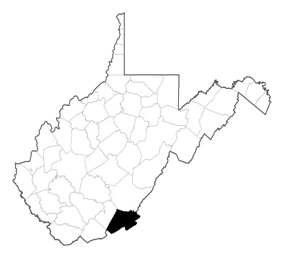 Monroe County in West Virginia