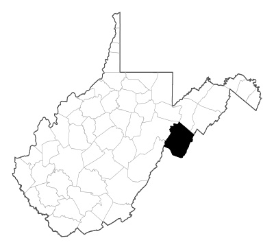 Pendleton County in West Virginia