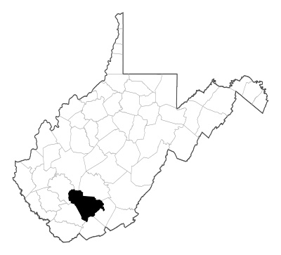 Raleigh County in West Virginia