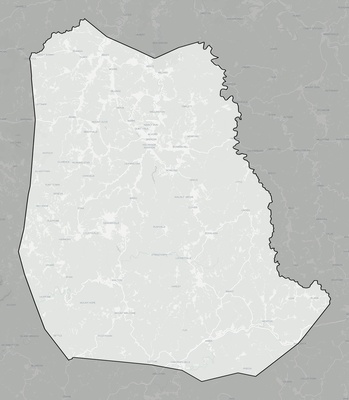 Roane County WV county basemap context
