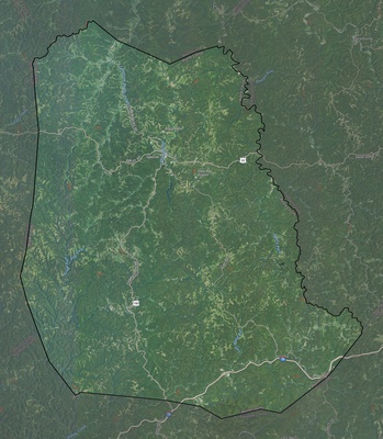 Roane County WV USGS imagery and topo map