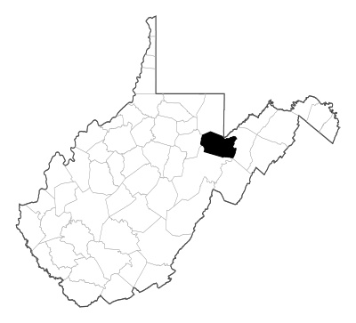 Tucker County in West Virginia
