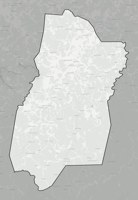 Upshur County WV county basemap context