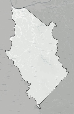 Wayne County WV county basemap context