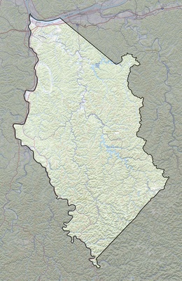 Wayne County WV USGS topo map