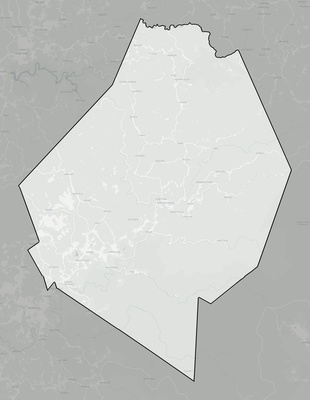 Webster County WV county basemap context