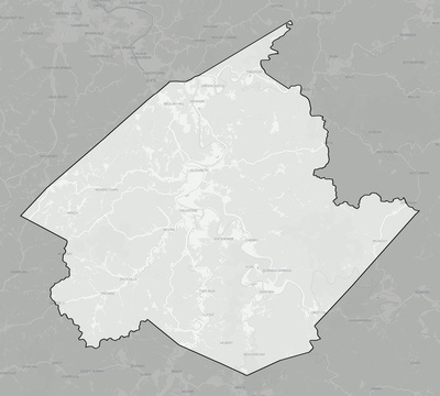 Wirt County WV county basemap context