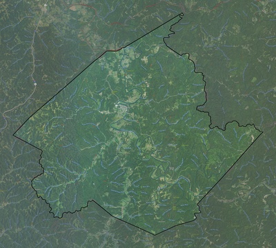 Wirt County WV USGS imagery and topo map