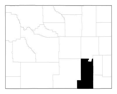 Albany County in Wyoming