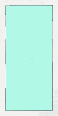 Campbell County WY school district boundaries map