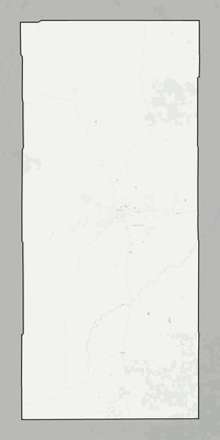 Campbell County WY county basemap context