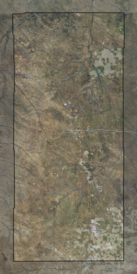 Campbell County WY USGS imagery and topo map