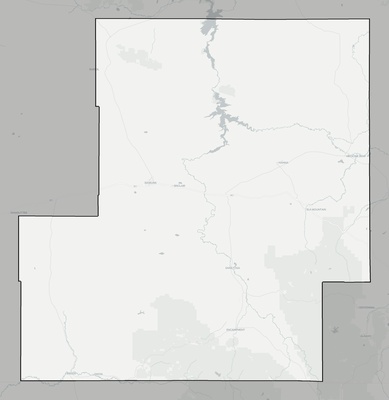 Carbon County WY county basemap context